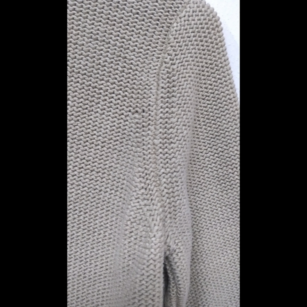 Lands End Canvas Chunky Button Front Cardigan - image 5